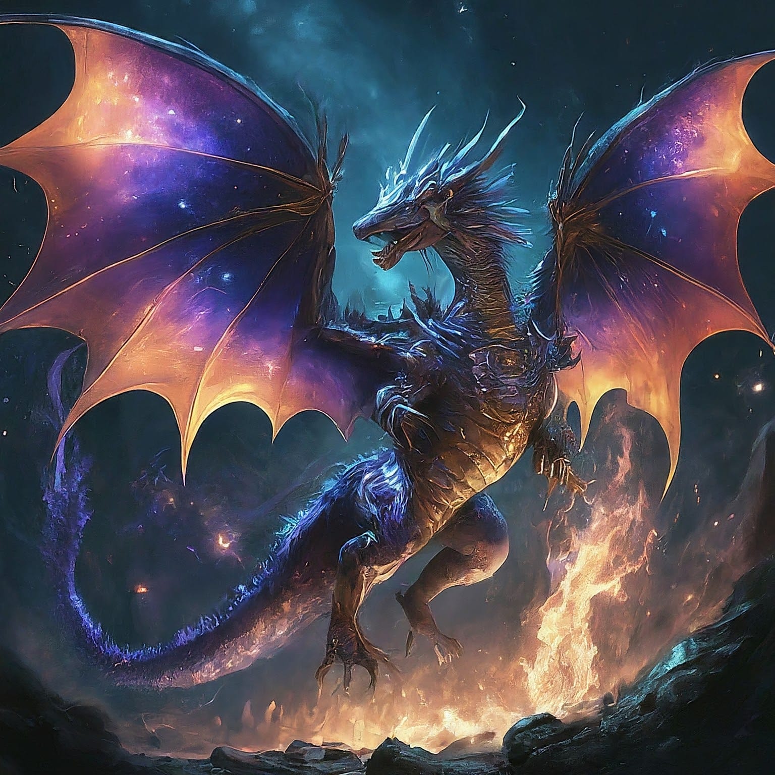 Dragon Background